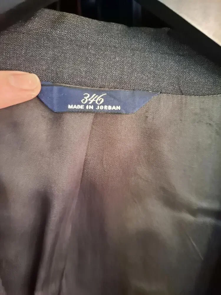 Brooks Brothers Gray‎ 2 Button Blazer Size 44R
